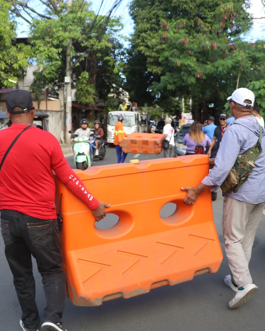 Barangay Road Cleaning Operation