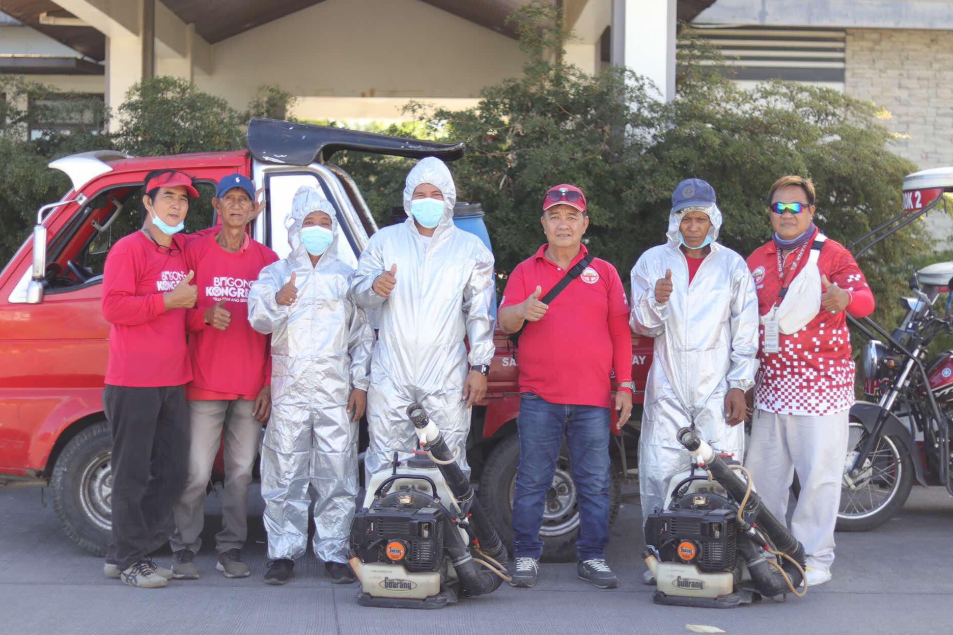 Barangay Cleaning Team Pictures